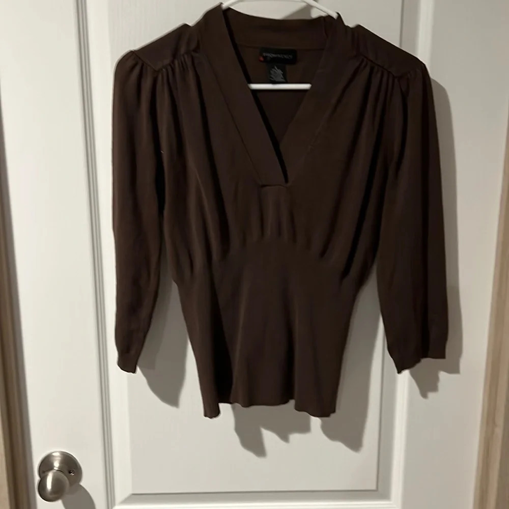 Prominence women’s brown sweater